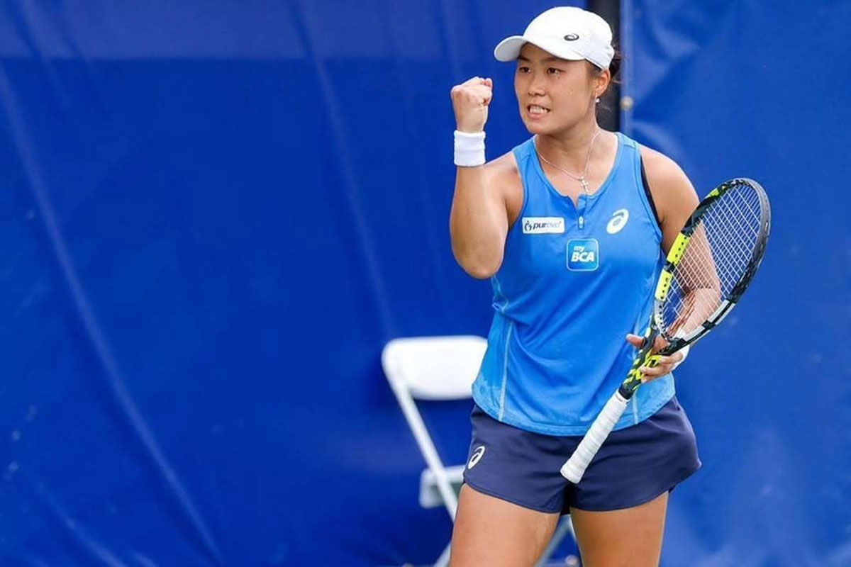 Petenis Indonesia Janice Tjen. Foto : Ist