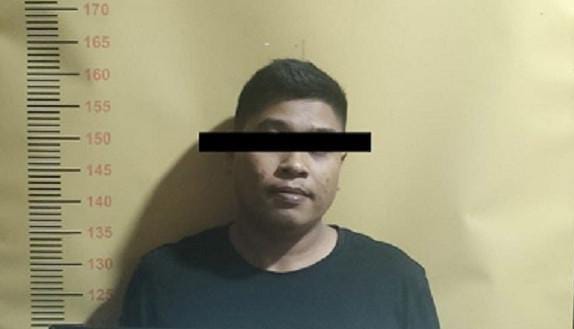 AM kini diamankan pihak berwajib. Foto : Ist