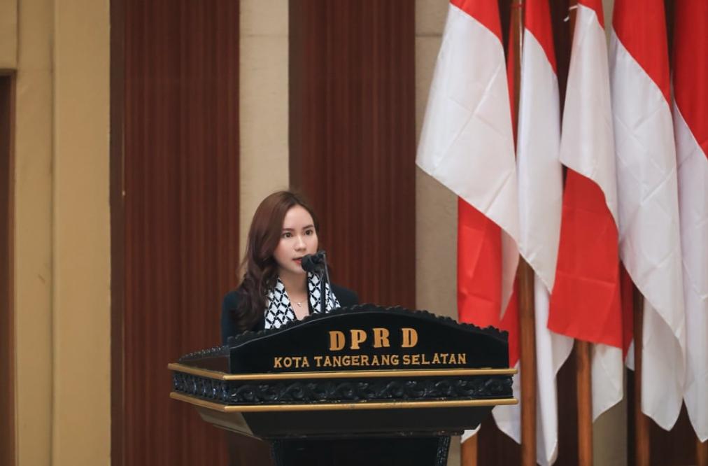 Wakil Ketua III DPRD Kota Tangerang Selatan (Tangsel), Maria Teresa