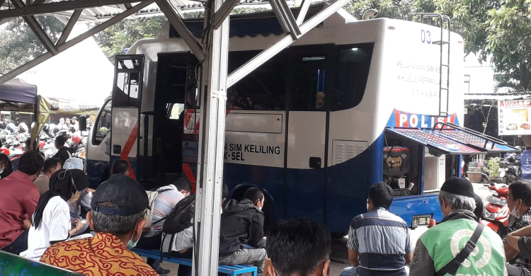 2 Lokasi Pembuatan SIM Keliling Kota Depok, Rabu 29 Oktober 2025 Foto : Ist