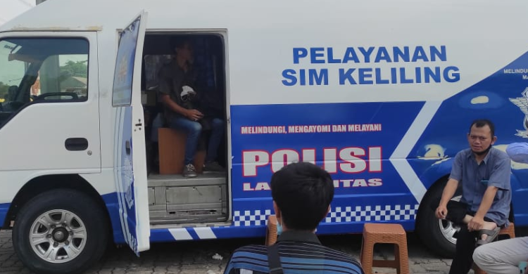 2 Lokasi SIM Keliling Tangerang Kota Selasa 14 Oktober 2025 Foto : Ist