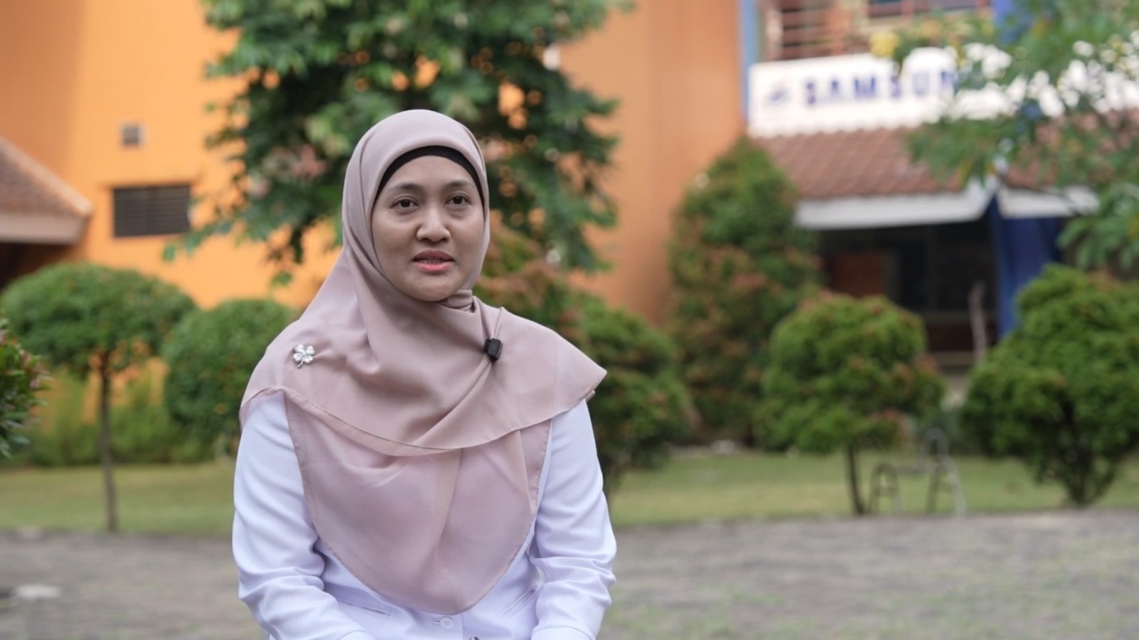 Ada Sekolah Garuda, Guru Harap Anak Tidak Mampu Juga Bisa Kuliah di Luar Negeri Dura Syahrina salah satu Guru SMAN Unggulan Thamrin. Foto : Tim Media Presiden