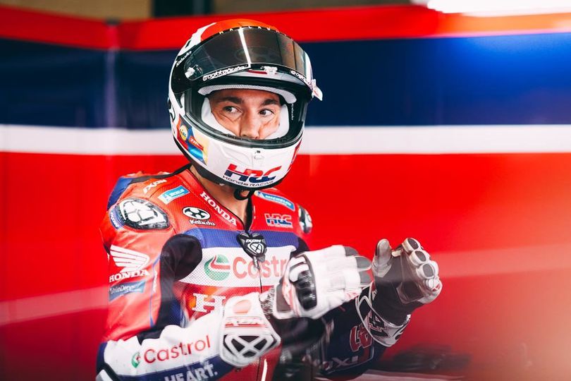 Pembalap Honda Aleix Espargaro. Foto : Ist