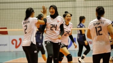 Asian Youth Games 2025: Srikandi Voli Melaju ke Perempat Final Timnas Putri Bola Voli U-18. Foto : Ist