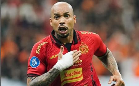 Bermain Kompak dan Apik, Gustavo Puji Skuad Persija Bomber Persija Gustavo Almeida. Foto : Ist