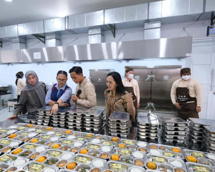 Dapur modern MBG Polri. Foto : Ist