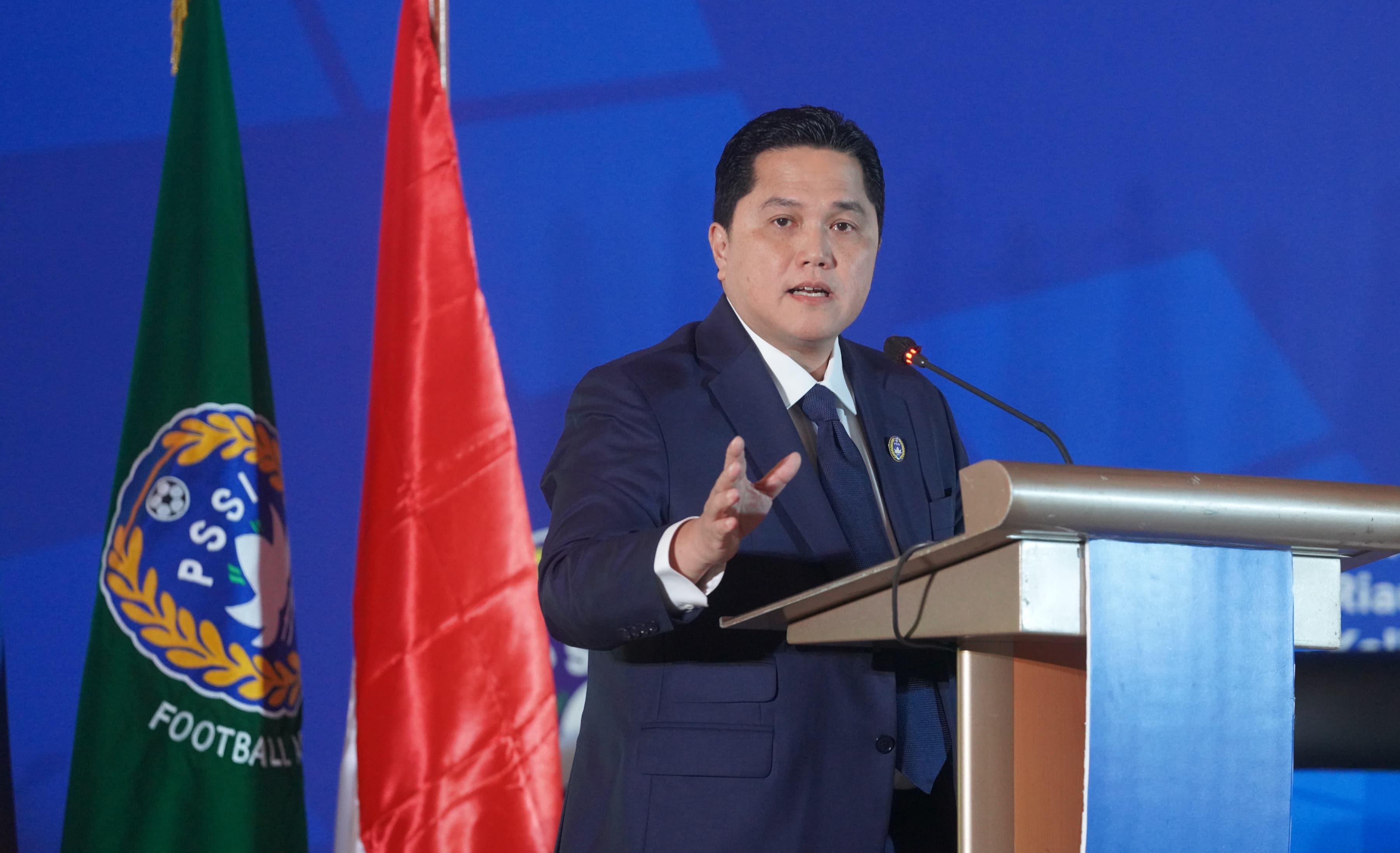 Ketum PSSI Erick Thohir. Foto : Ist