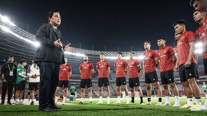Ketum PSSI Erick Thohir. Foto ; Ist