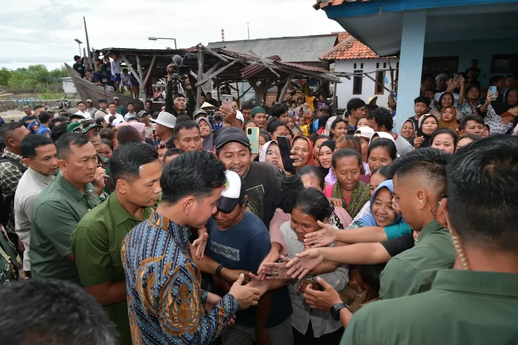 Gibran Ziarah ke Cirebon dan Cek Harga Pangan Wapres Gibran saat kunker ke Cirebon. Foto : Ist