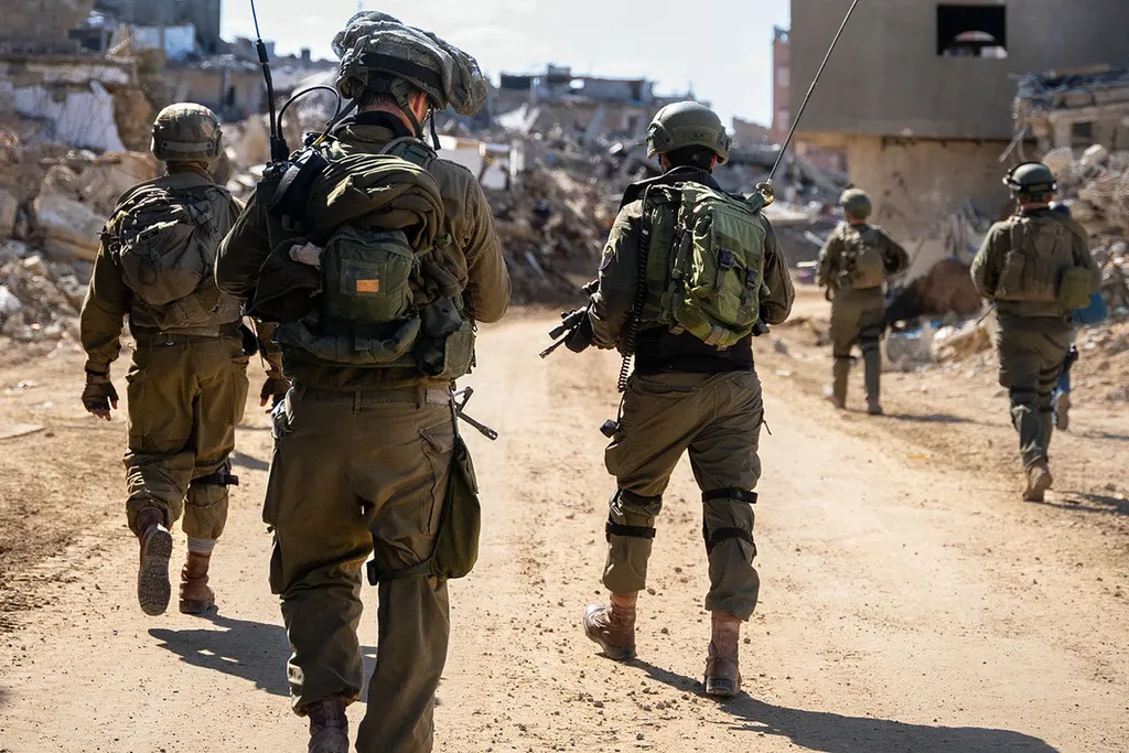 Tentara Israel mulai mundur dari Palestina. Foto : Ist
