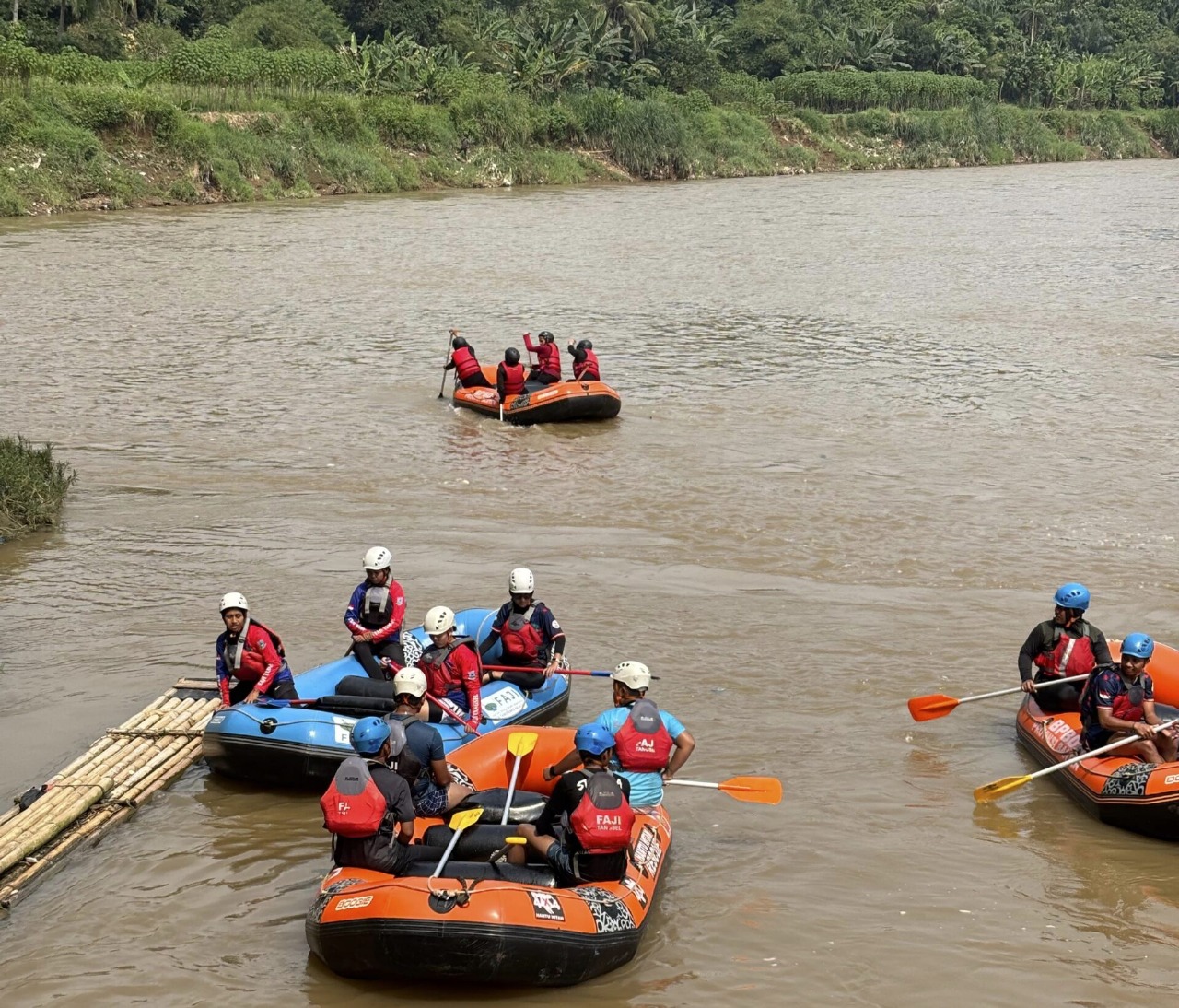 Kejurda Arung Jeram Perdana Digelar Di Sungai Cisadane Ist.