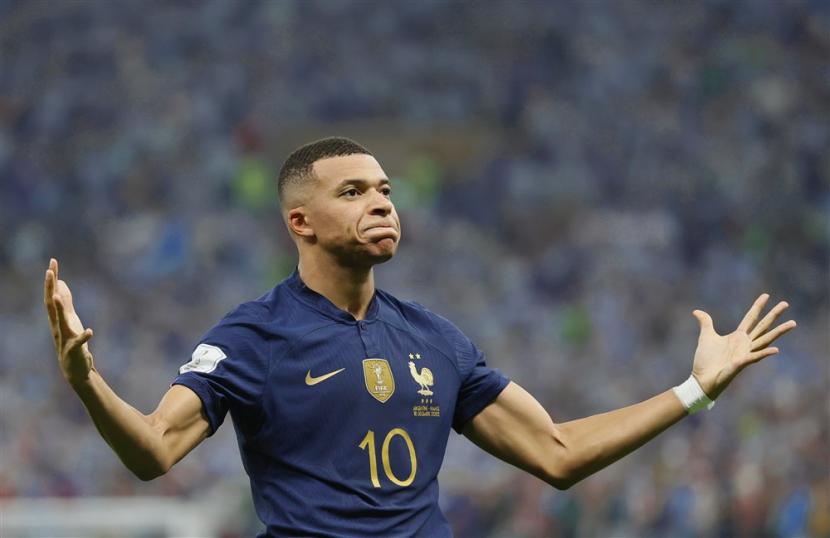 Bomber Timnas Prancis Kylian Mbappe. Foto : Ist