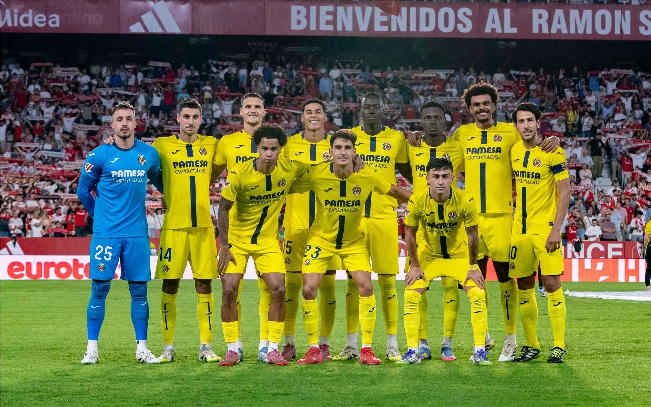 Skuad Villarreal. Foto : Ist