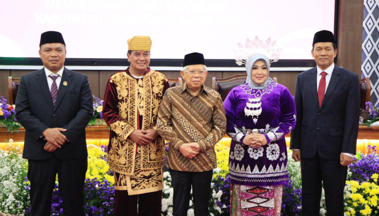 Maesyal: Aarah Pembangunan Difokuskan Pada Penguatan Modal Dasar Daerah Bupati Tangerang, Moch. Maesyal Rasyid, saat menghadiri Sidang Paripurna Dewan Perwakilan Rakyat Daerah (DPRD) Kabupaten Tanherang, dalam rangka memperingati Hari Jadi ke-393 Kabupaten Tangerang Tahun 2025, Senin (13/10).
