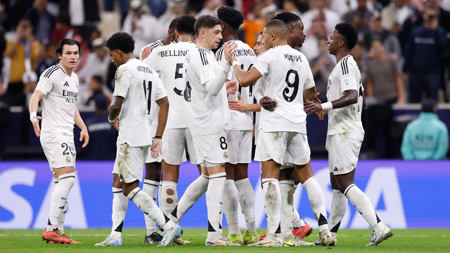 Menang Lawan Getafe, Real Madrid Incar Tetap di Puncak Klasemen Skuad Real Madrid. Foto : Ist