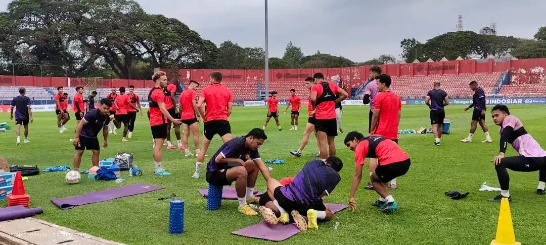 Persik Kediri Siap Hadapi PSM Makassar di Laga Berat Pekan ke-10 Skuad Persik. Foto : Ist