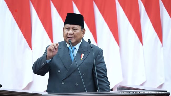 Presiden Prabowo. Foto : Ist
