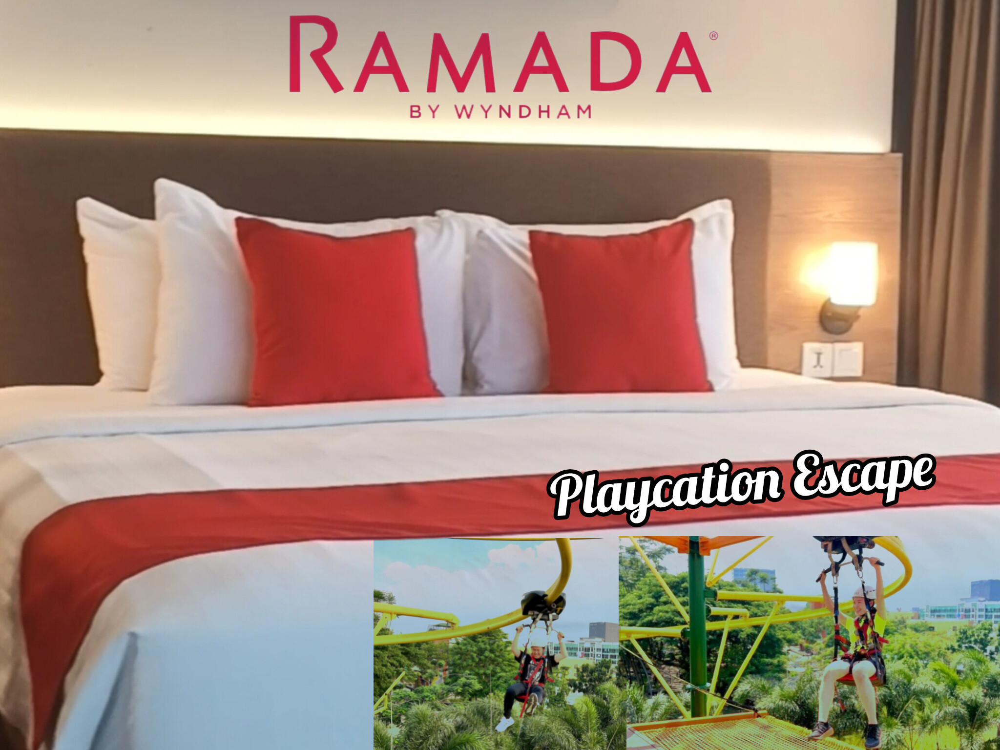Ramada by Wyndham Serpong Hadirkan “Playcation Escape” Paket “Playcation Escape” dari Ramada by Wyndham Serpong tawarkan staycation nyaman sambil seru-seruan di Scientia Square Park. (tangselpos.id/lim)