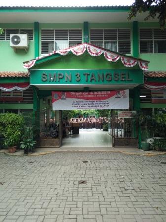 Sat Binmas Polres Beri Penyuluhan Di SMPN 3 Tangsel Ist.