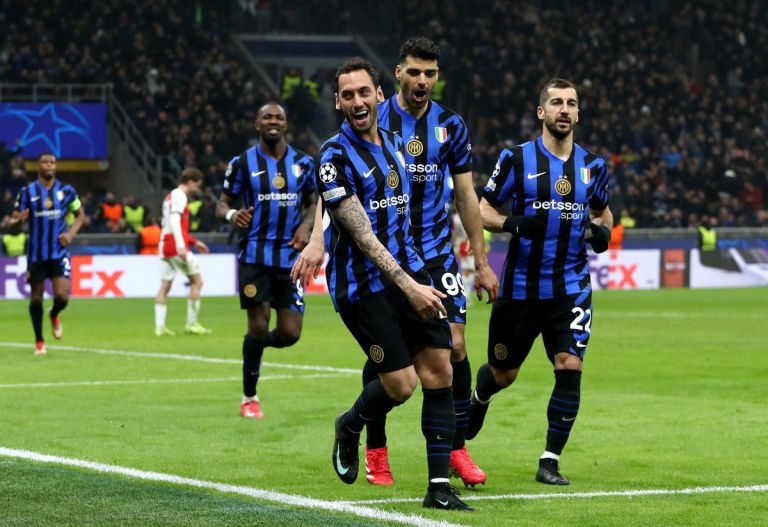 Selebrasi skuad Inter Milan. Foto : Ist