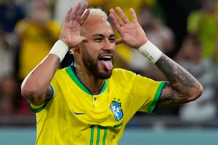 Salah satu bomber Brazil Neymar. Foto : Ist