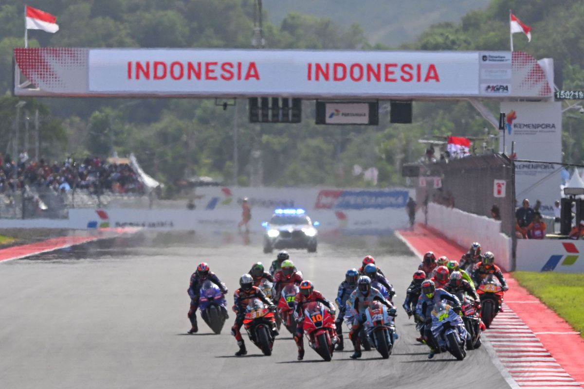 Gelaran MotoGP Mandalika 2025. Foto : Ist
