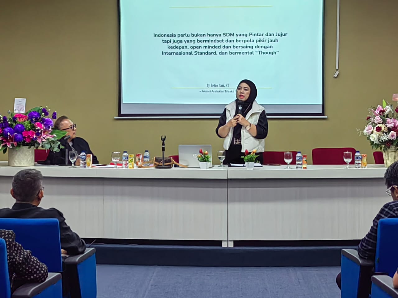 Being an Architectural Engineer on a Global Project di Auditorium FTSP lantai 9, Universitas Trisakti, Jakarta, pada Selasa (25/11). (Ist)