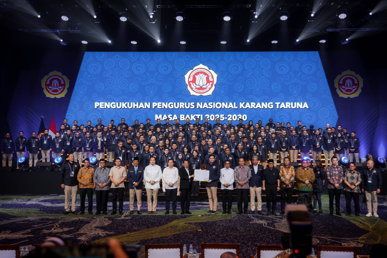 Pelatikan Karang Taruna mada bakti 2025-2030. Foto : Humas Pemprov