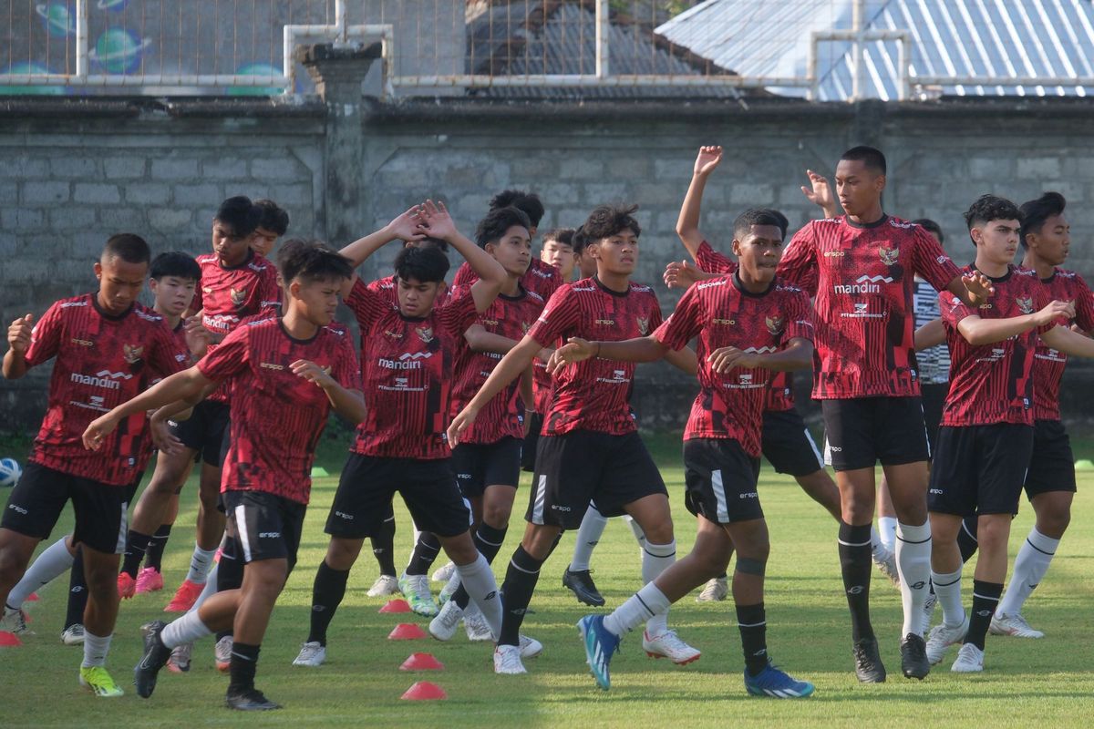 Garuda Muda pasukan Nova Arianto. Foto : Ist
