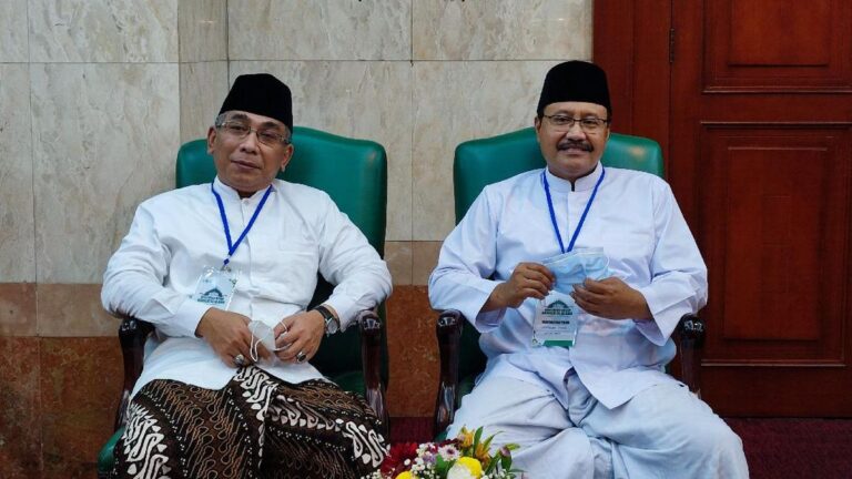 Ketua Umum dan Sekjen PBNU, Gus Yahya dan Gus Ipul. Foto : Ist