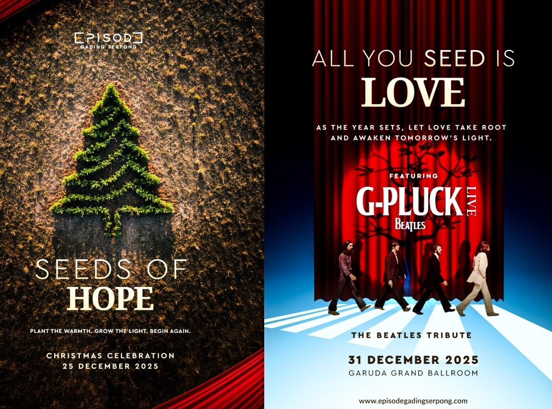 Hotel Episode Gading Serpong menghadirkan perayaan akhir tahun dengan mengusung tema “Seeds of Tomorrow”. (Ist)