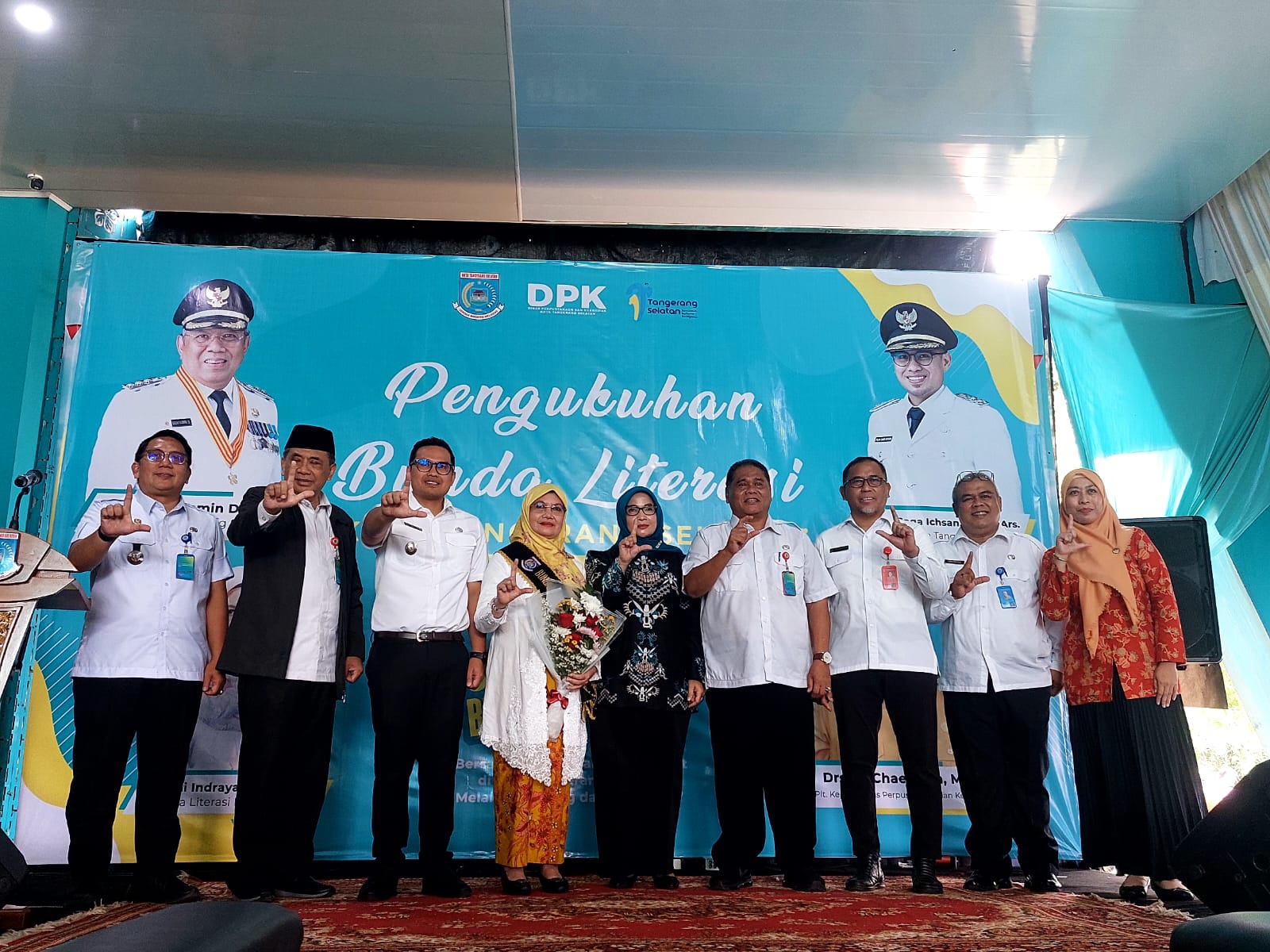 Semarak Festival Literasi di Gedung Perpustakaan Kota Tangsel, Rabu (19/11)