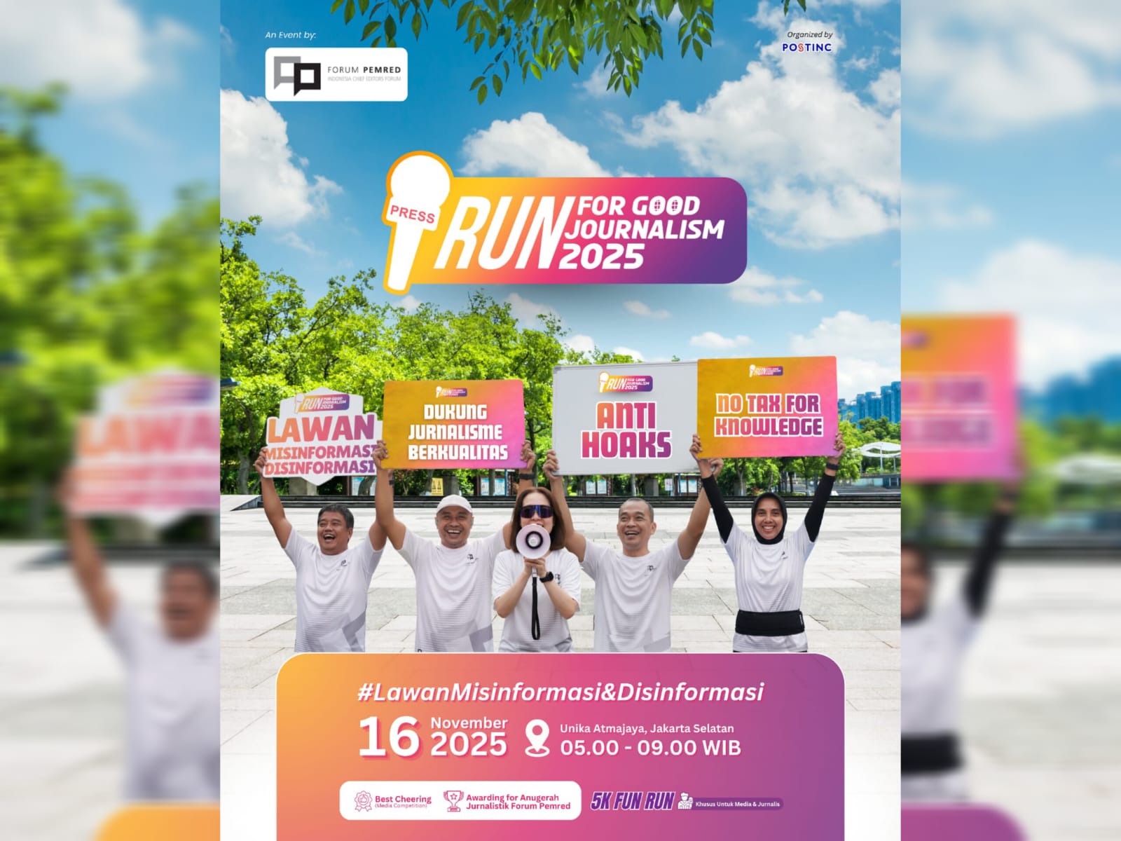 Run For Good Journalism 2025. Foto : Ist