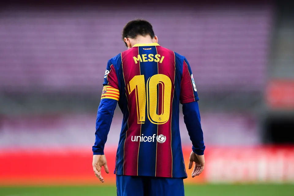 Lionel Mesdi saat masih berseragam Barcelona. Foto : Ist