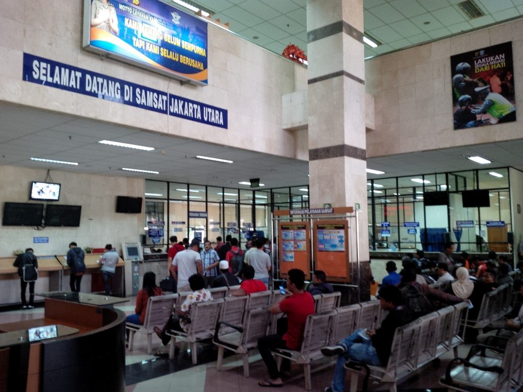 Kantor Samsat Jakarta Utara. Foto : Ist