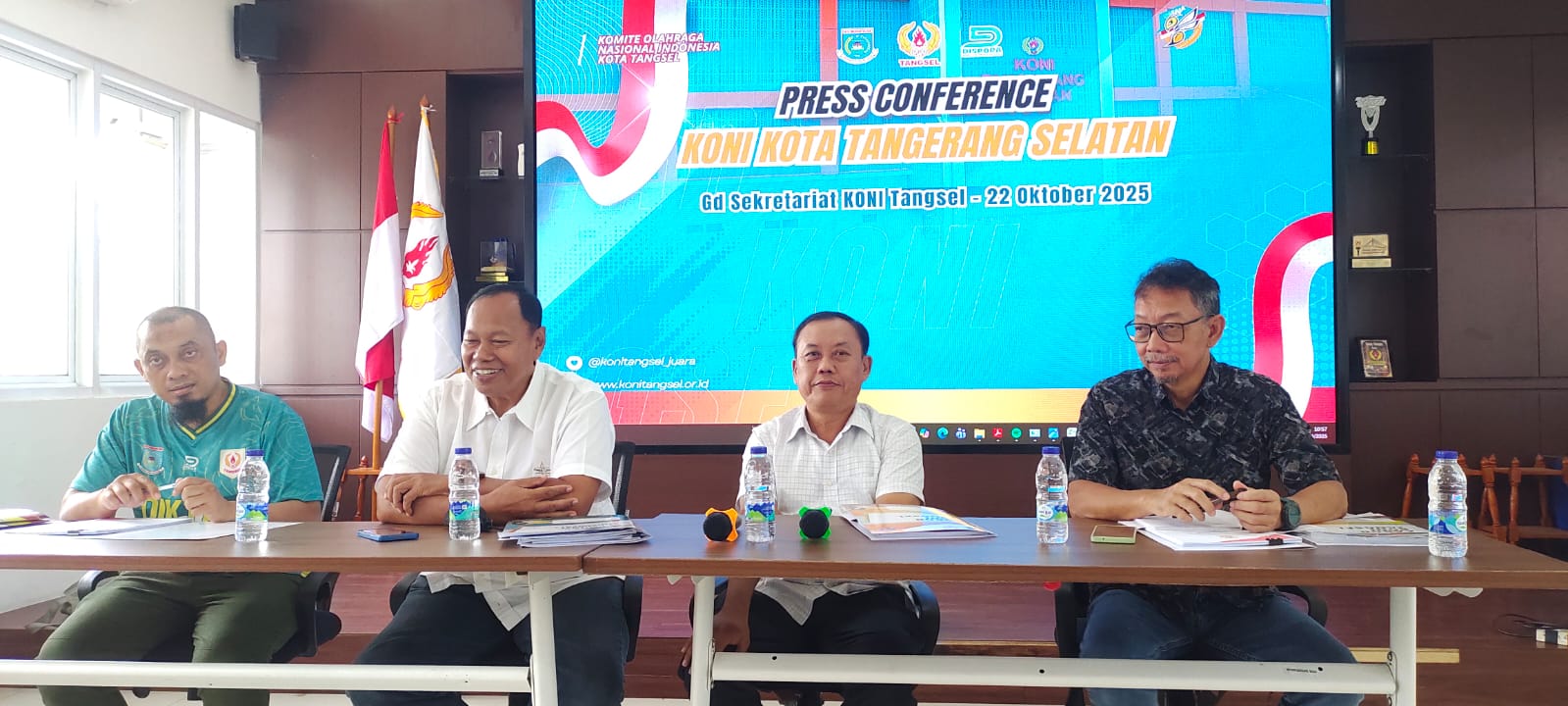 TPP Musorkot KONI Tangsel telah mengumumkan tahapan Musorkot.