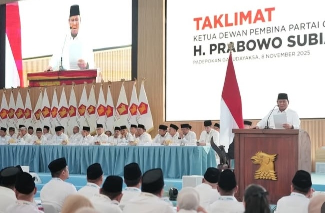 Ketua Dewan Pembina sekaligus Ketua Umum Partai Gerindra, Prabowo Subianto. Foto : Ist