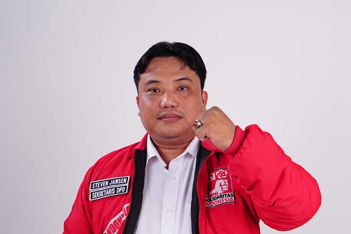 Ketua DPD PSI Tangsel, Steven Jansen