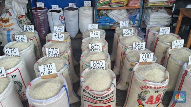 Baras di Pasar Pasar Cipinang. Foto : Ist