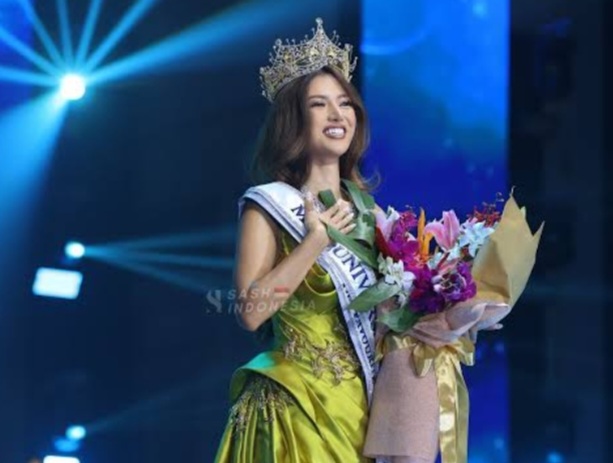 Miss Universe Indonesia Sanly Liu. Foto : Ist