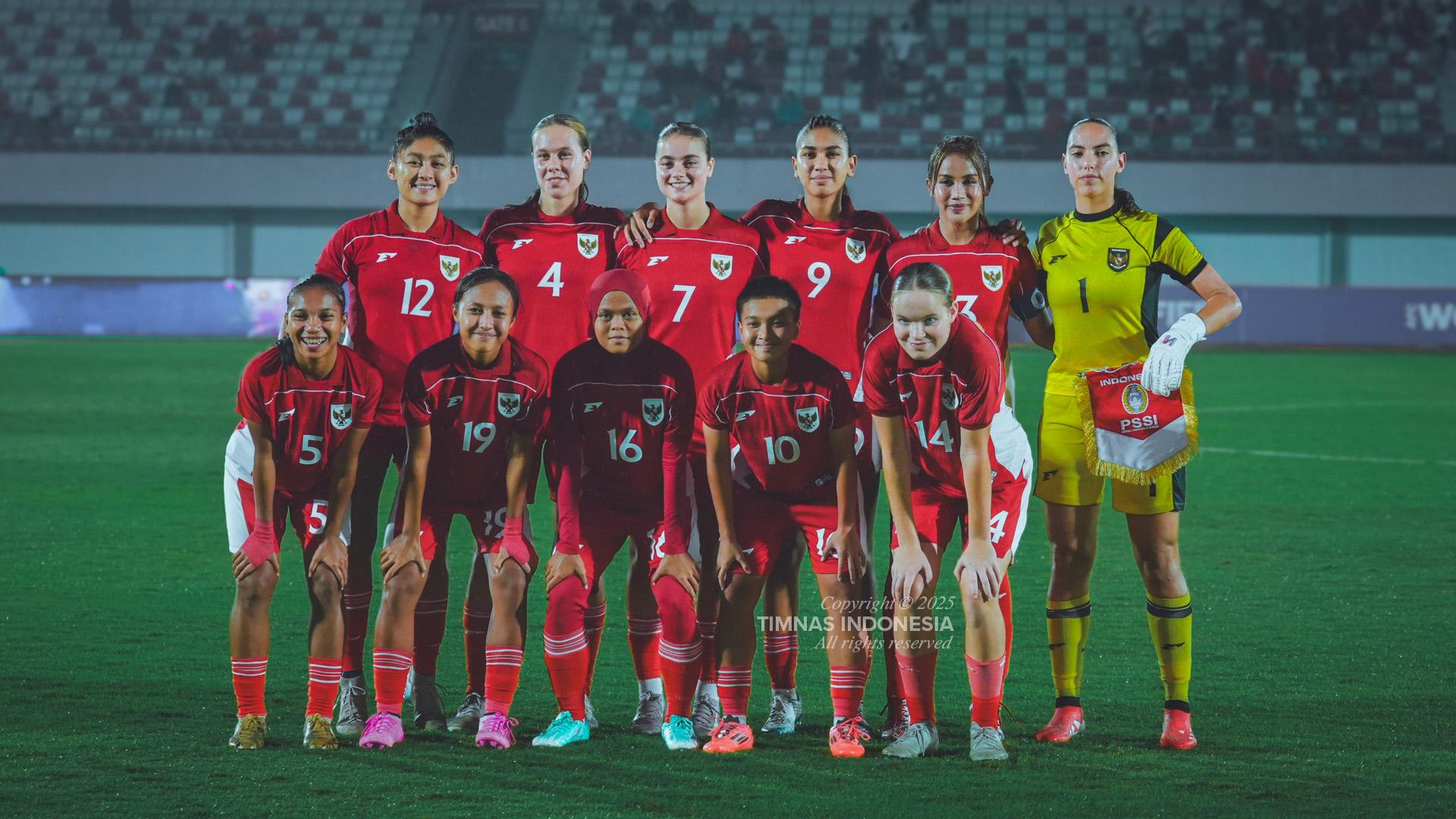Skuad Timnas Putri Indonesia. Foto : Ist
