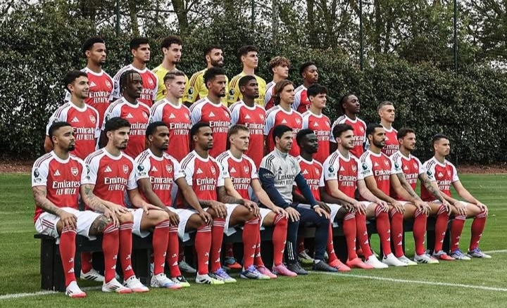 Skuad Arsenal. Foto : Ist