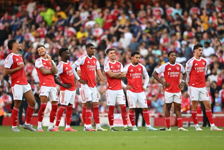 Skuad Arsenal. Foto : Ist