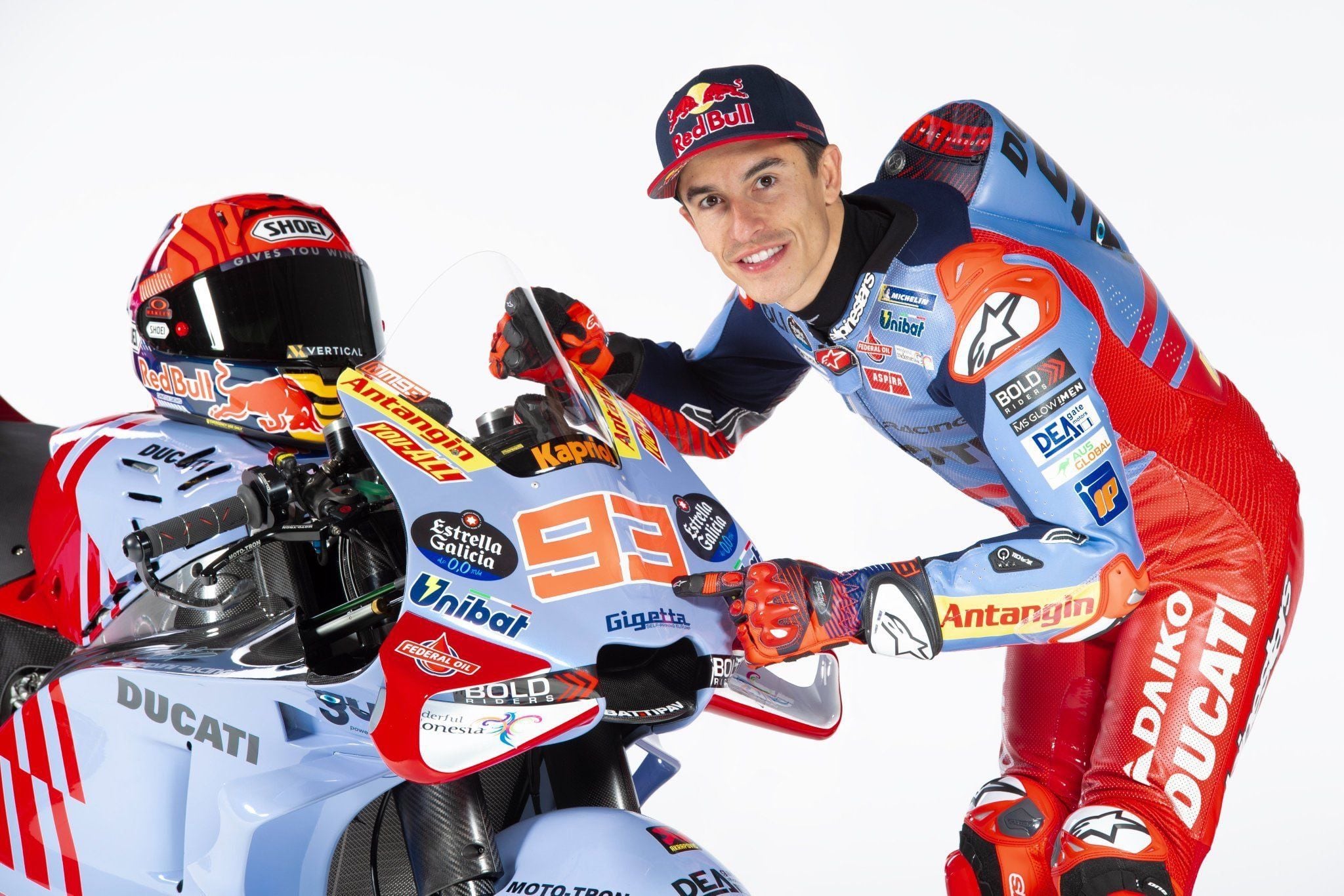 Marc Marquez pembalap MotoGP tim Ducati. Foto : Ist