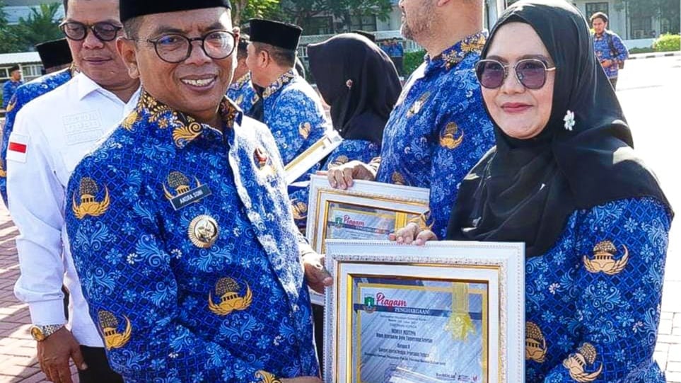 Dinkes Tangsel terima sejumlah penghargaan dari Pemerintah Provinsi Banten.