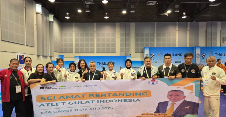 Tim gulat putri Indonesia. Foto : Ist