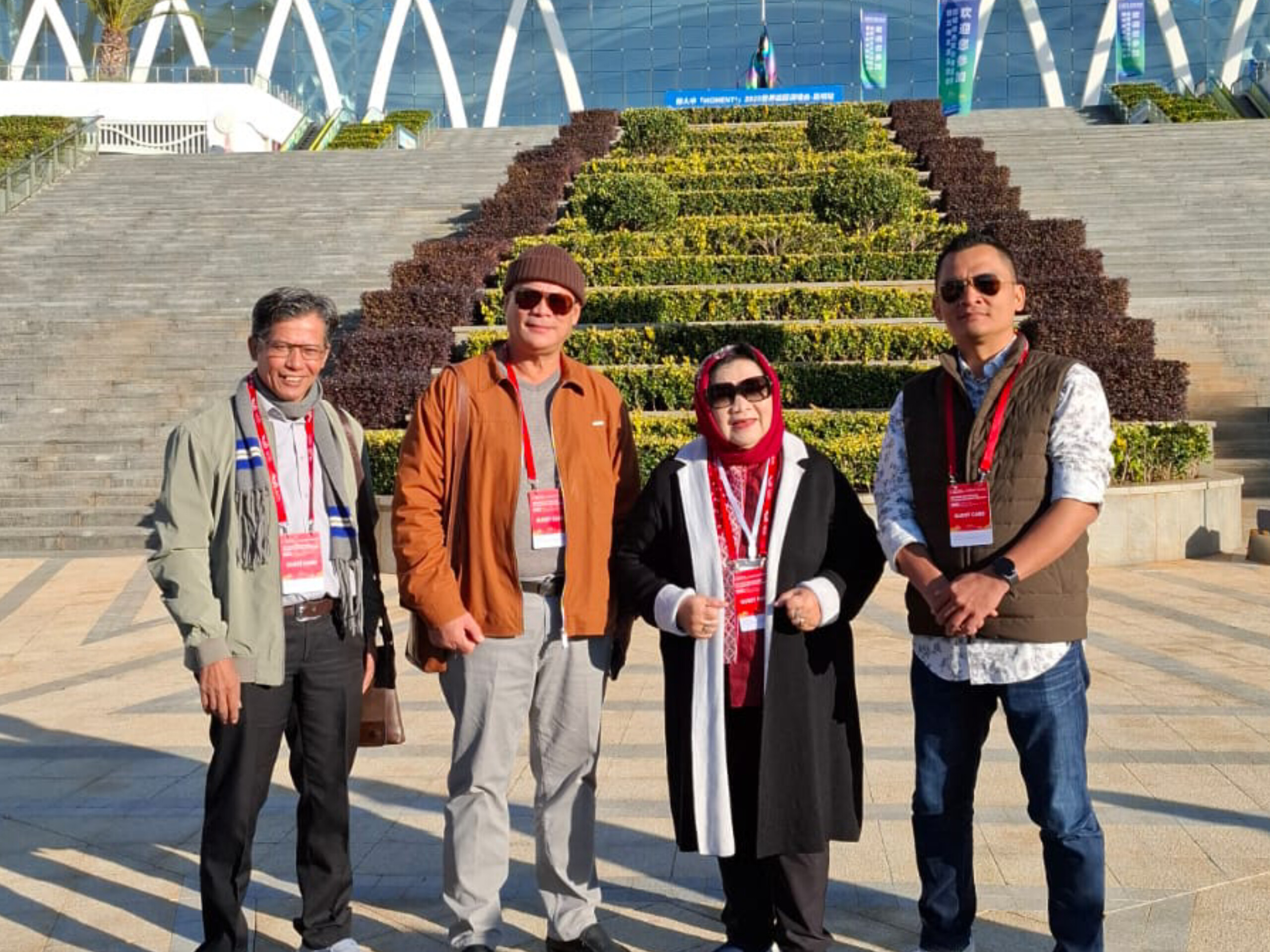 Green Pesticide Expo & Yunnan Agri-Inputs Trade Fair di Kunming, Provinsi Yunnan, Cina. (Ist)