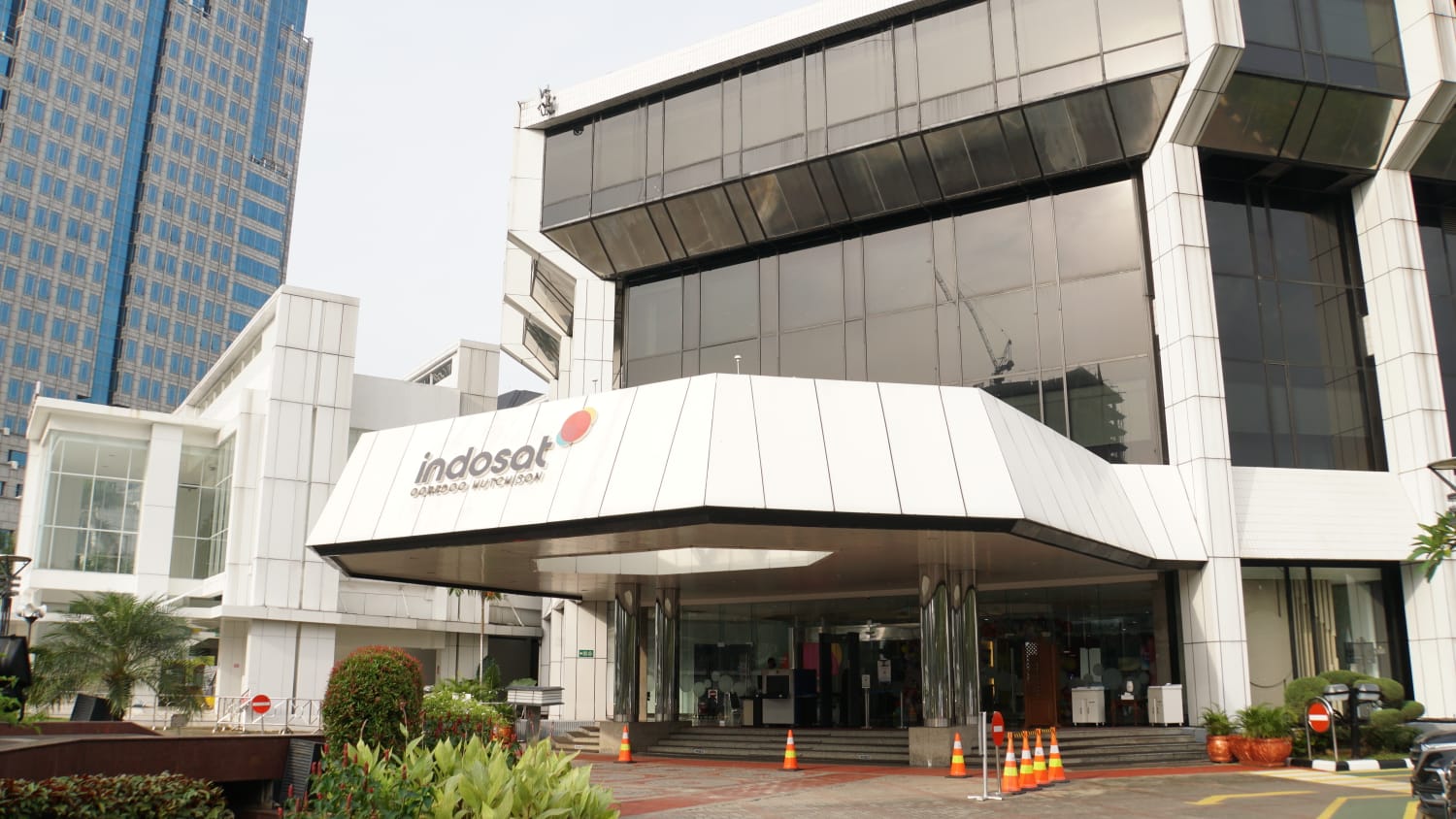 Kantor Indosat Ooredoo Hutchison (Indosat atau I0H), di Jakarta.(Istimewa)