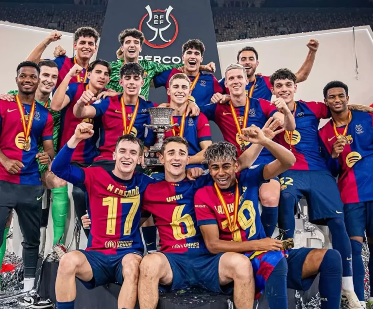 Skuad Barcelona. Foto : Ist