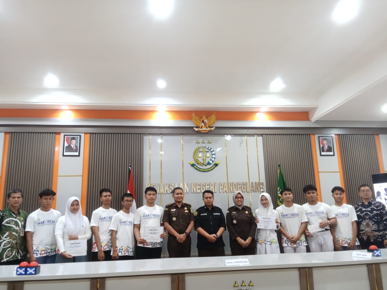 Kejaksaan Negeri (Kejari) Pandeglang menggelar lomba cerdas cermat tingkat SMA. (Ist)